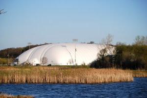 正规赌博十大网站's Bubble Over the Rochester Regional Stadium